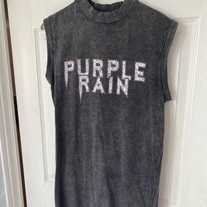 Urban Outfitters Purple Rain T-shirt Dress